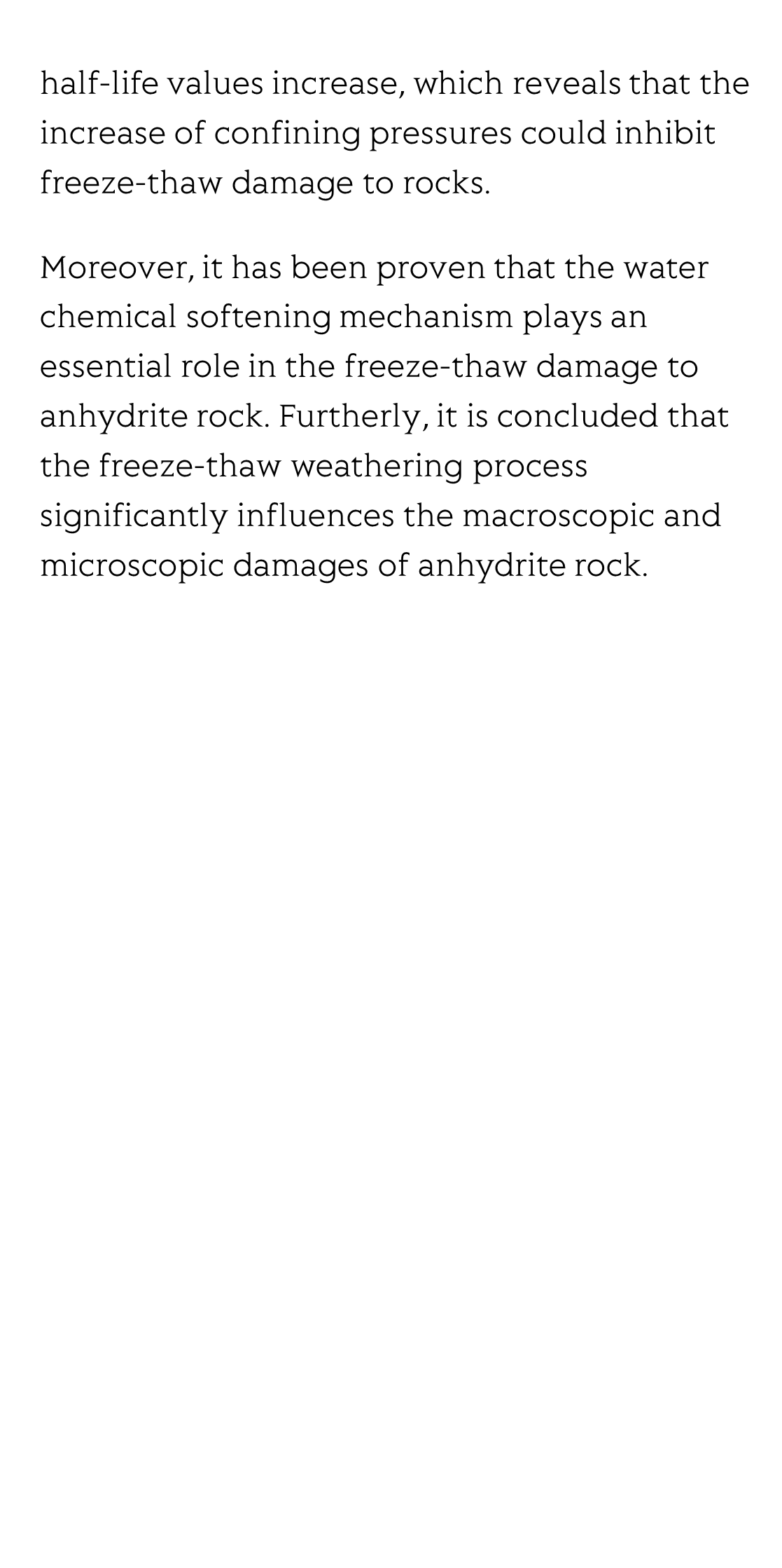 Experimental studies on the pore structure and mechanical properties of anhydrite rock under freeze-thaw cycles_3