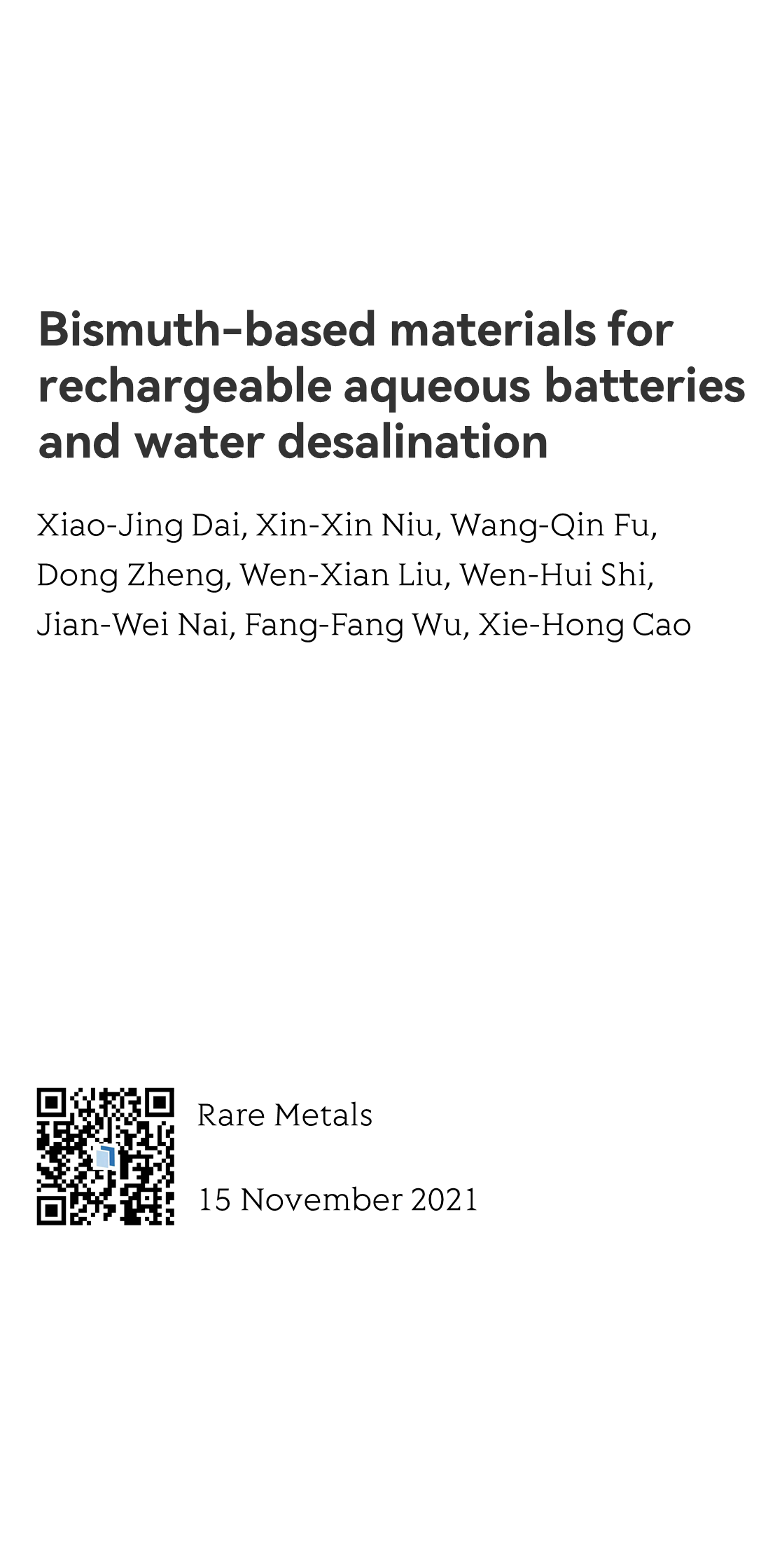 Bismuth-based materials for rechargeable aqueous batteries and water desalination_1