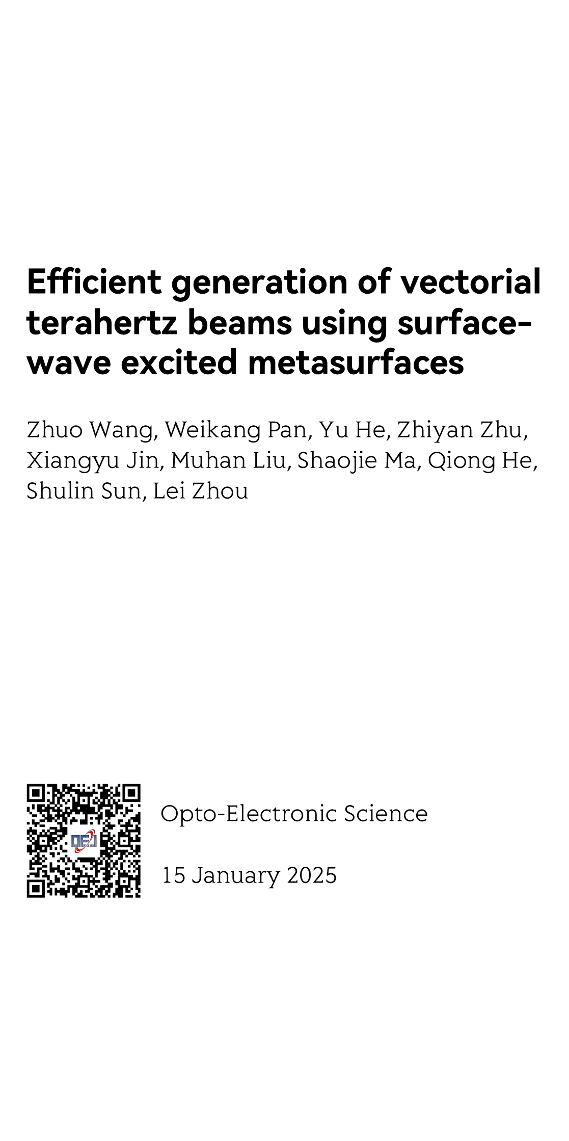 Efficient generation of vectorial terahertz beams using surface-wave excited metasurfaces_1