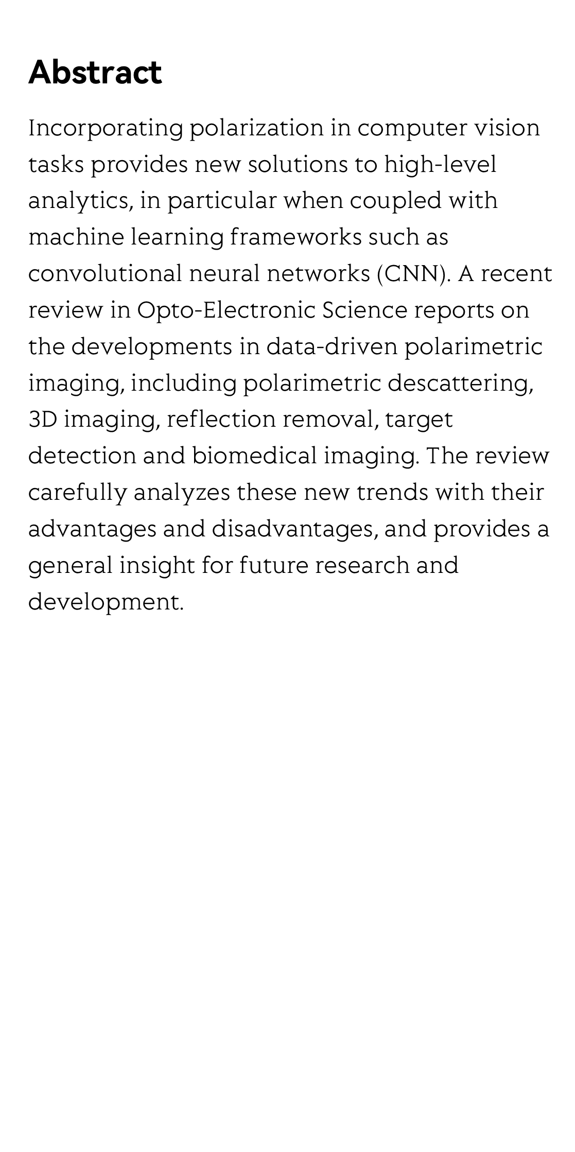 Data-driven polarimetric approaches fuel computational imaging expansion_2