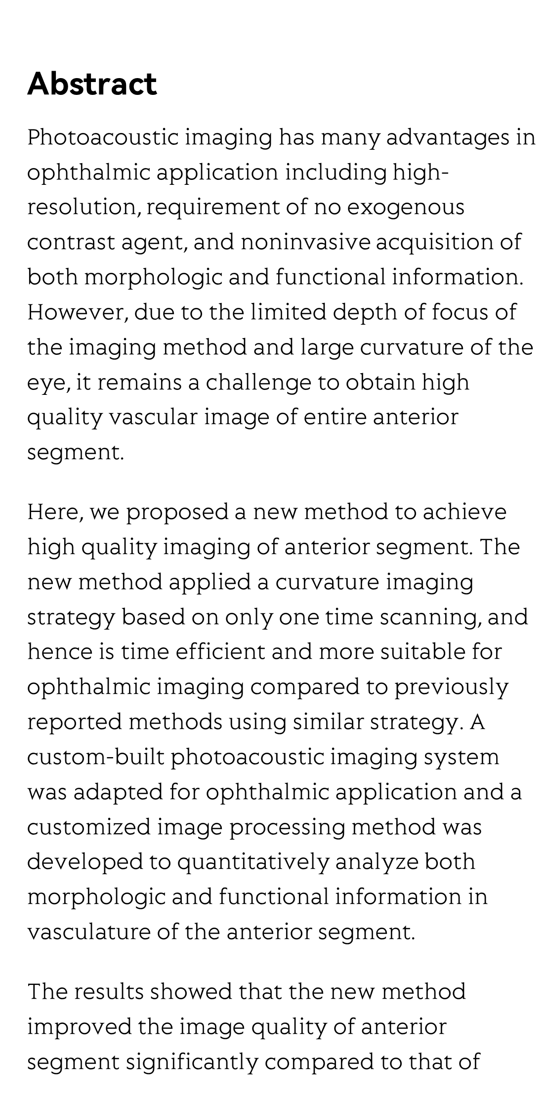 Customized anterior segment photoacoustic imaging for ophthalmic burn evaluation in vivo_2