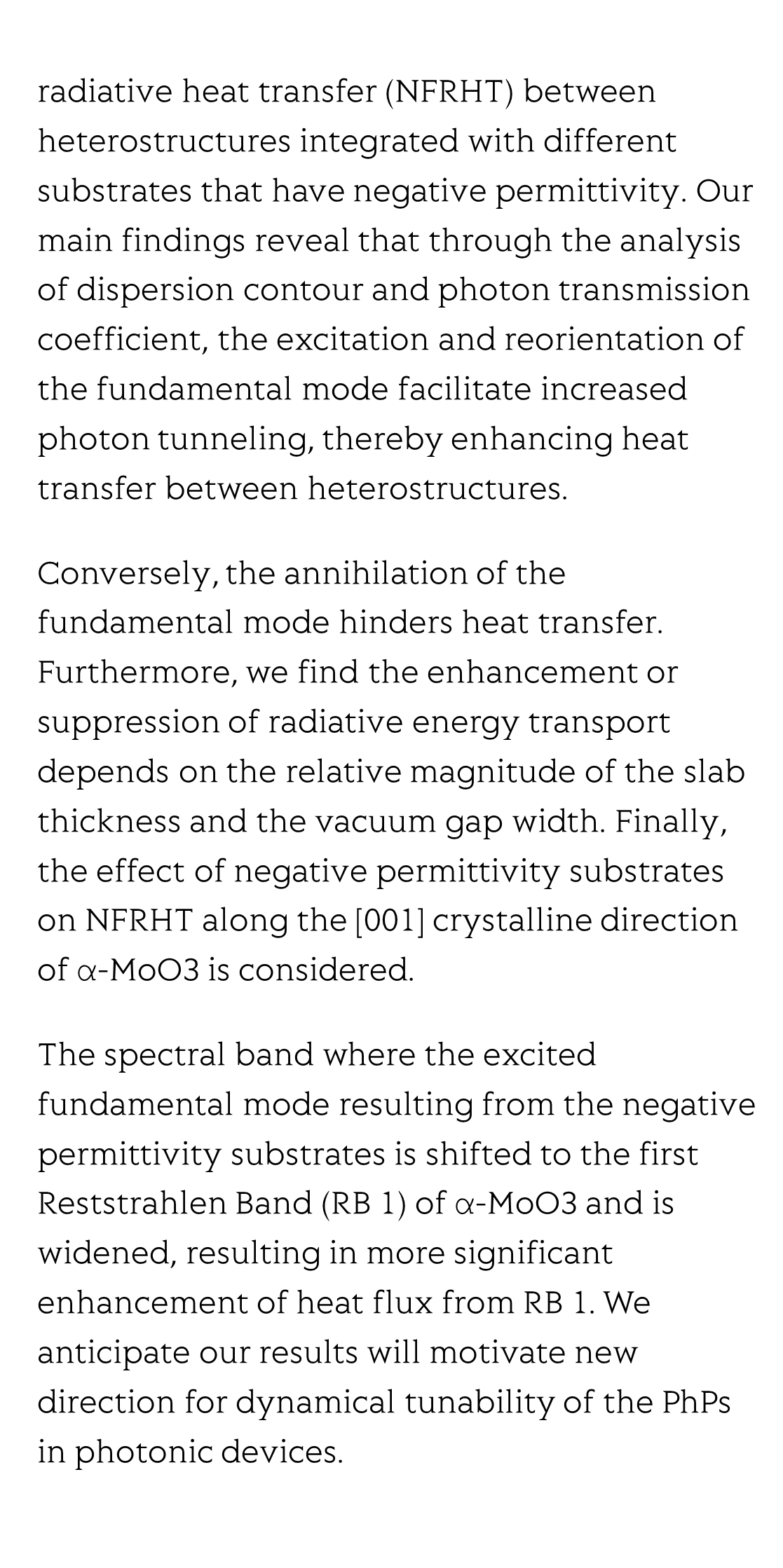 Active tuning of anisotropic phonon polaritons in natural van der Waals crystals with negative permittivity substrates and its application in energy transport_3