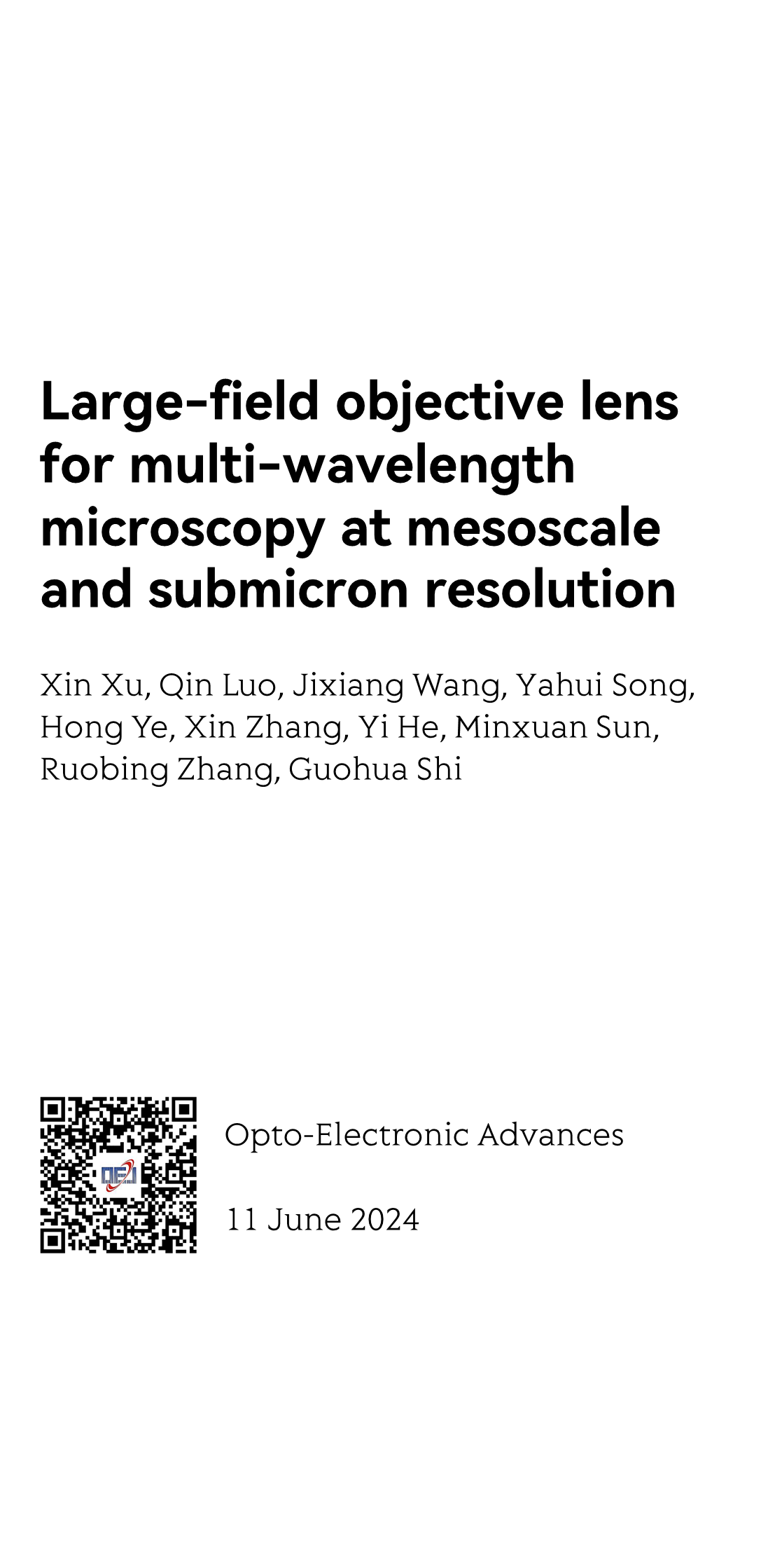 Large-field objective lens for multi-wavelength microscopy at mesoscale and submicron resolution_1