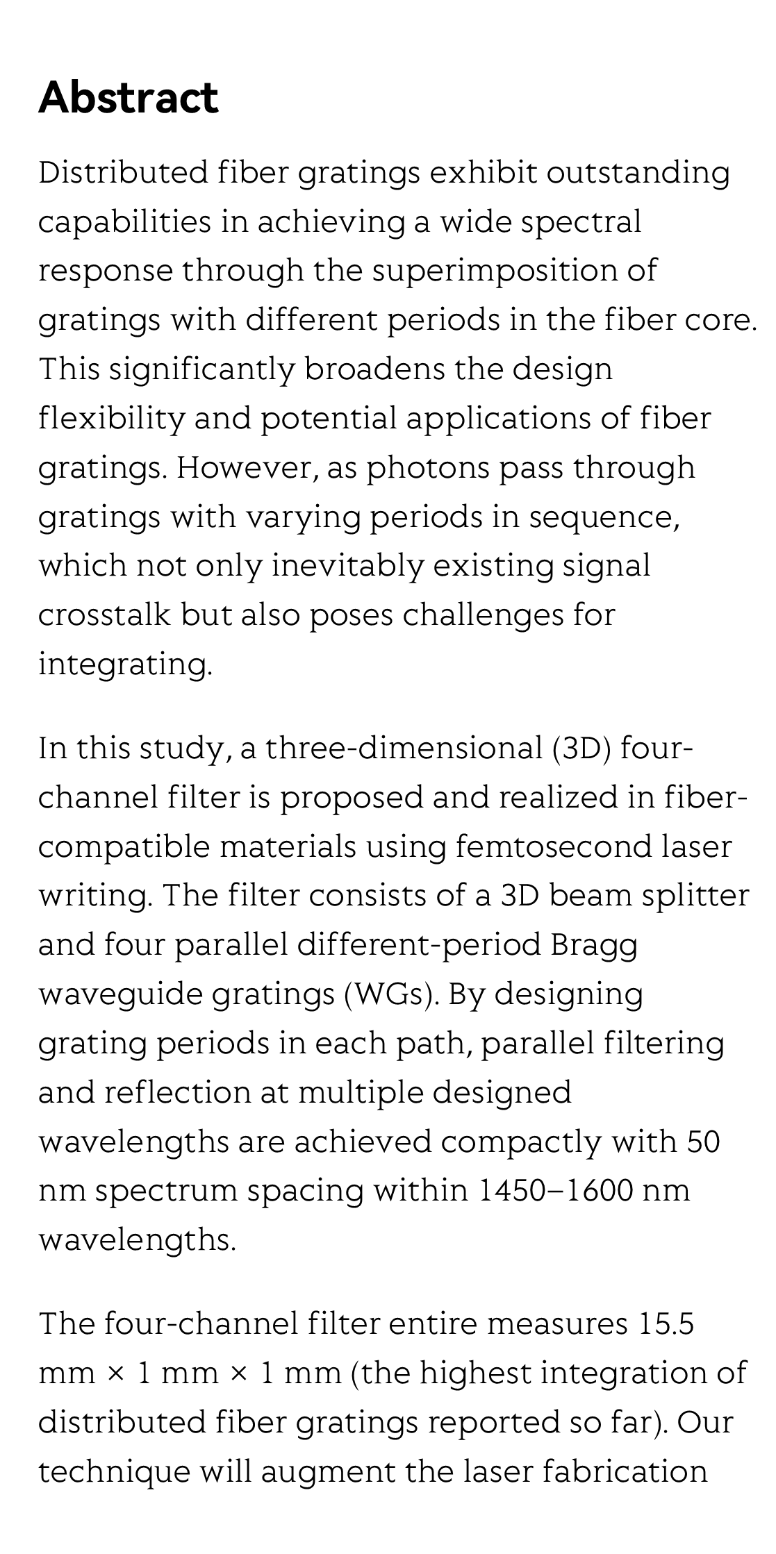 Three-dimensional multichannel waveguide grating filters_2