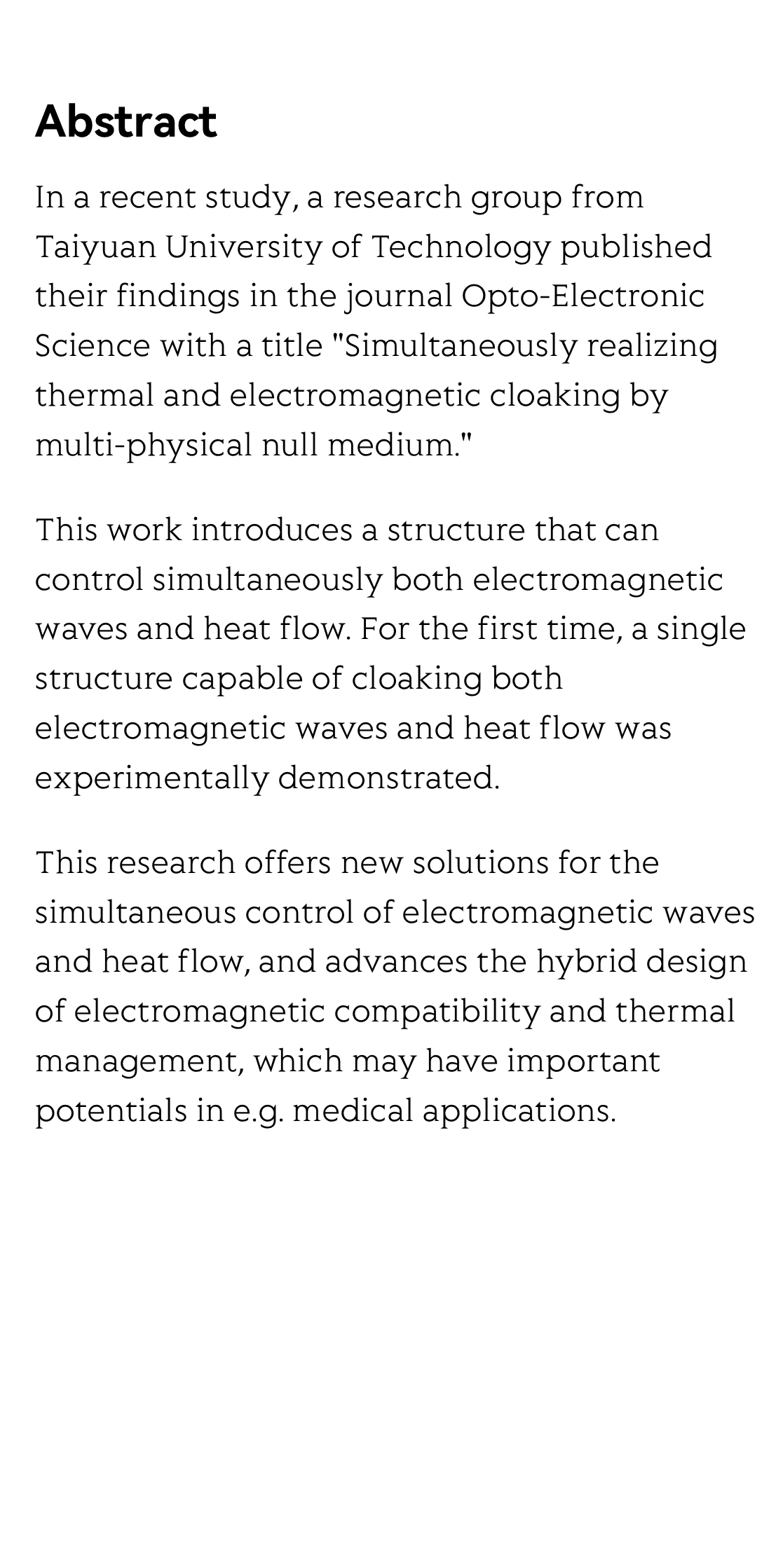 Multi-physical field null medium: new solutions for the simultaneous control of EM waves and heat flow_2