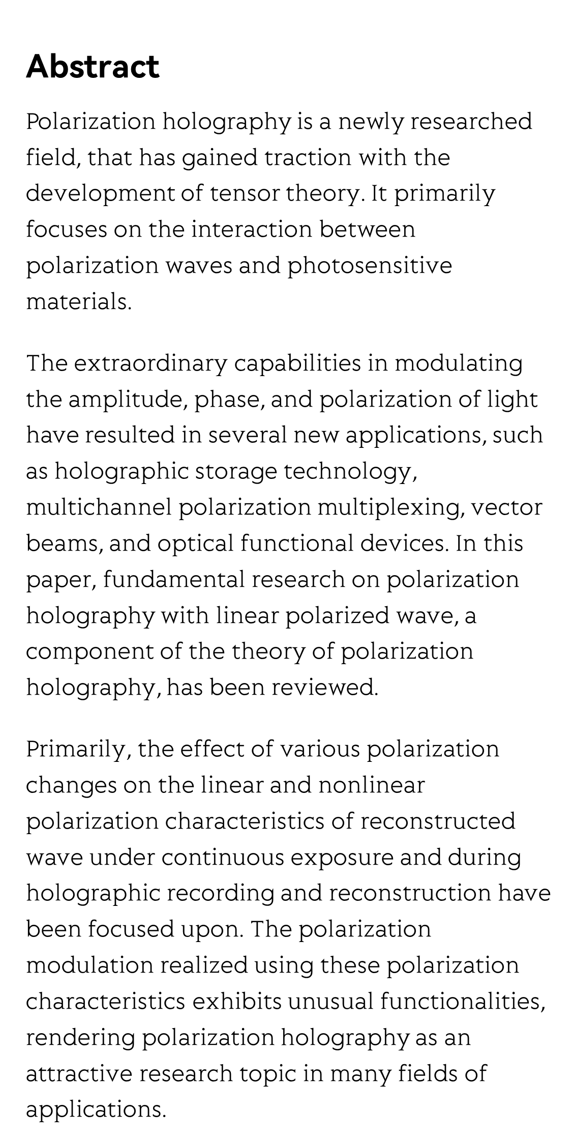 Linear polarization holography_2