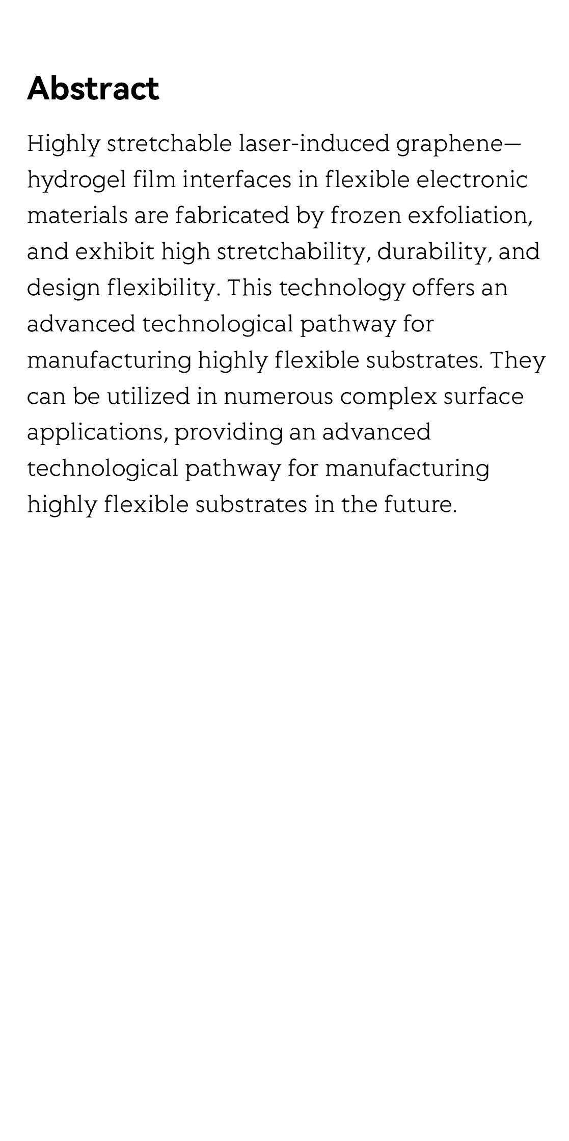 Laser-induced stretchable bioelectronic interfaces by frozen exfoliation_2