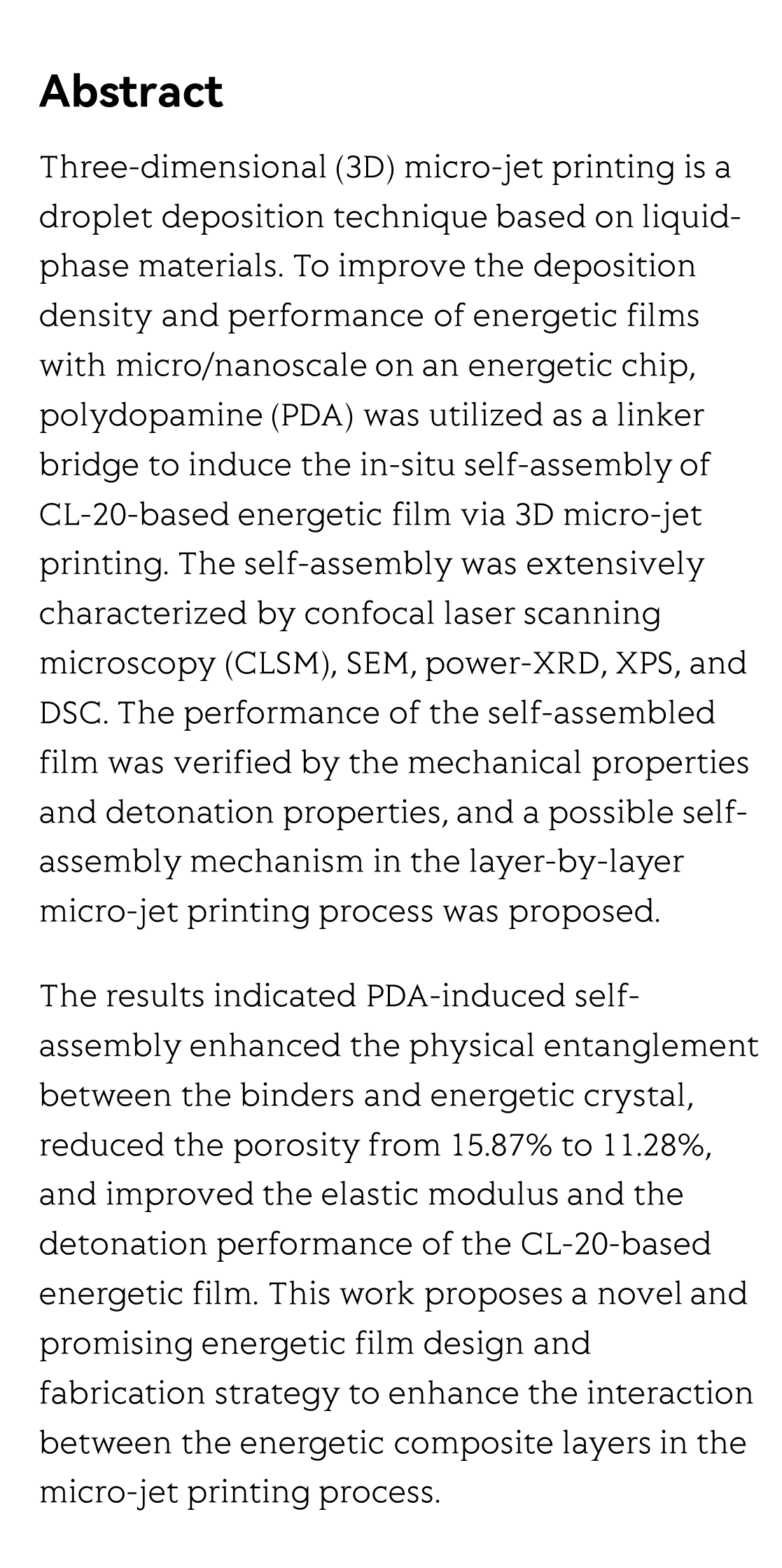 Fabrication and characterization of mussel-inspired layer-by-layer assembled CL-20-based energetic films via micro-jet printing_2