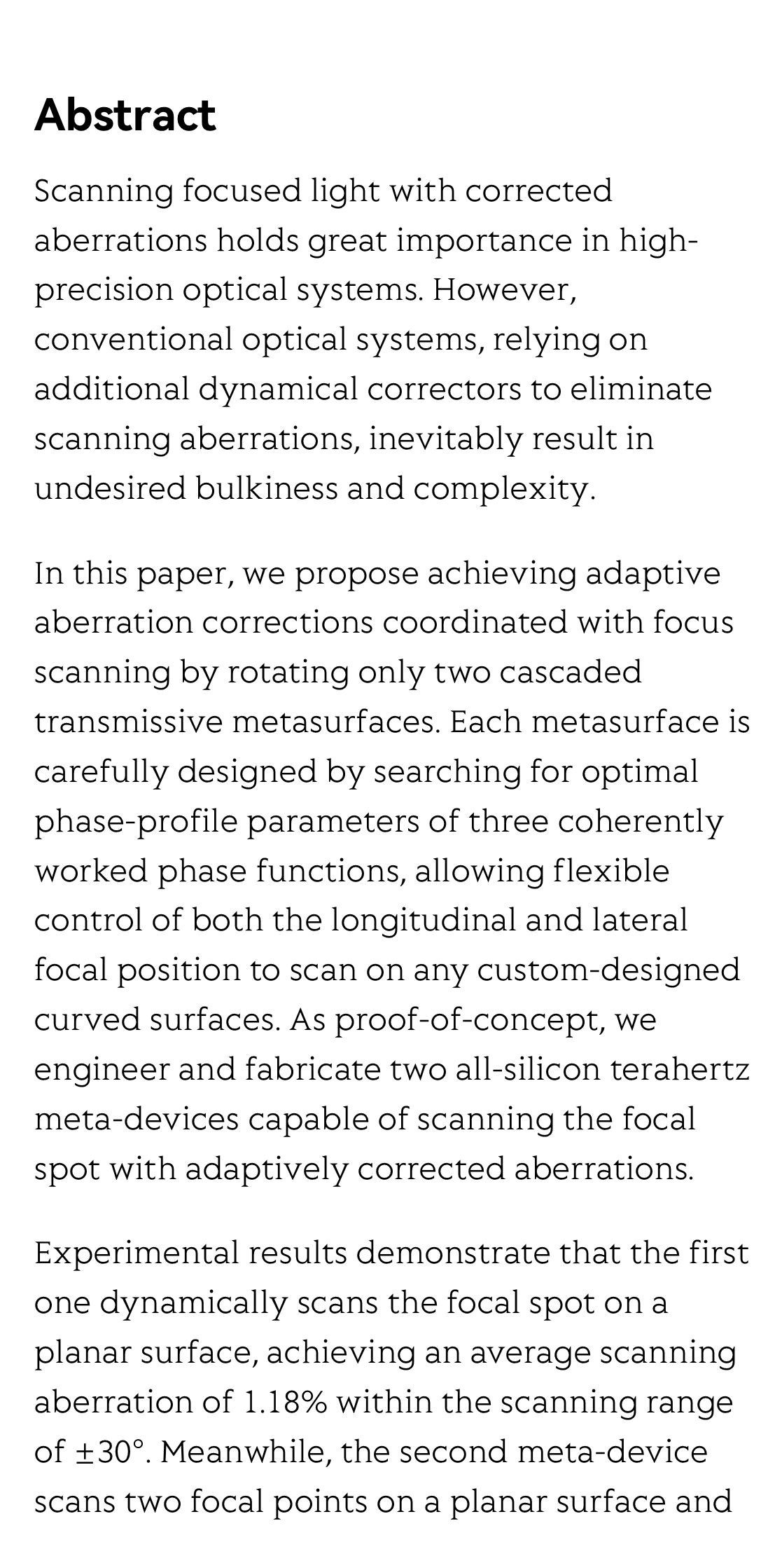 Cascaded metasurfaces enabling adaptive aberration corrections for focus scanning_2