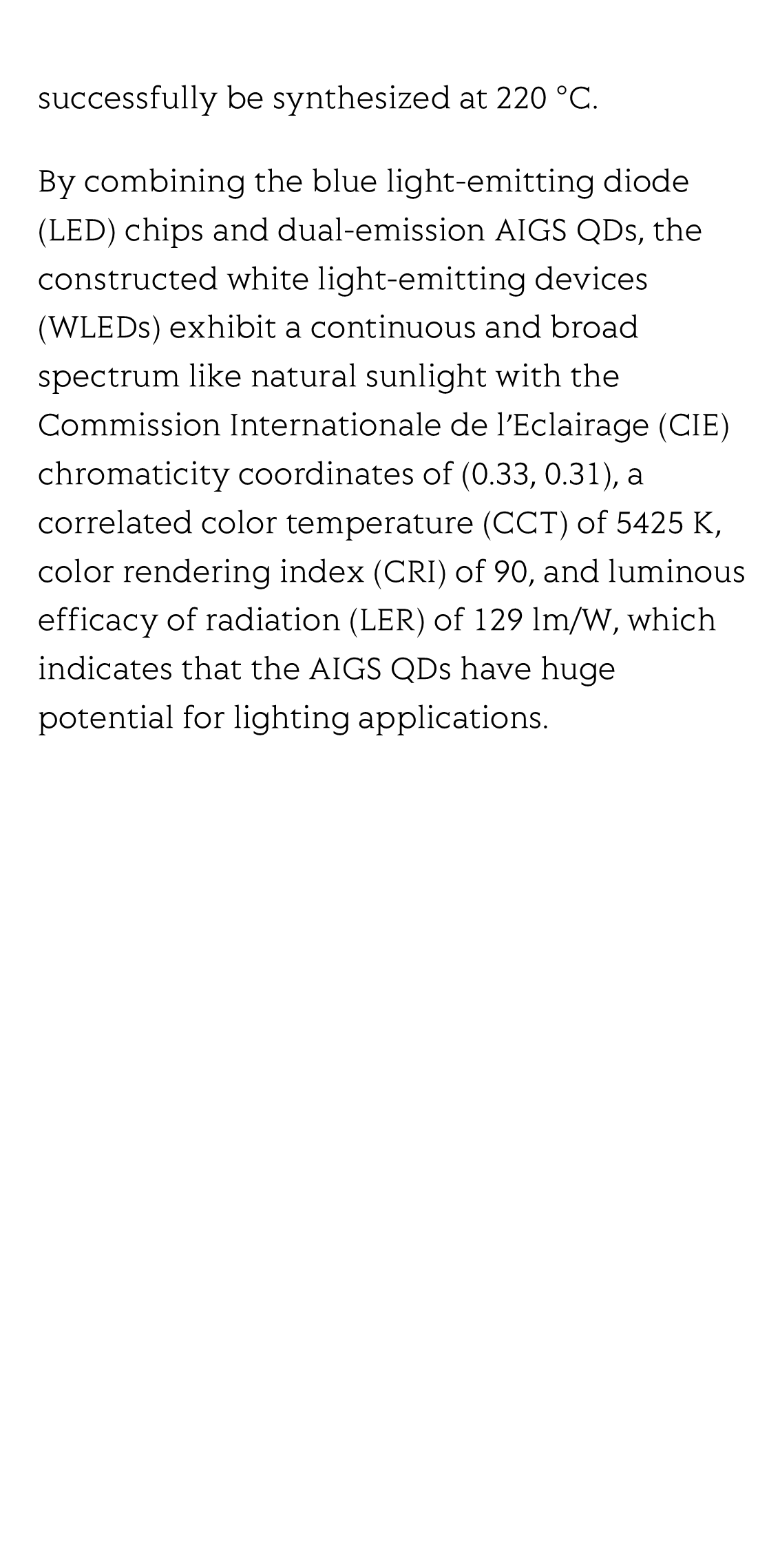 Finely regulated luminescent Ag-In-Ga-S quantum dots with green-red dual emission toward white light-emitting diodes_3